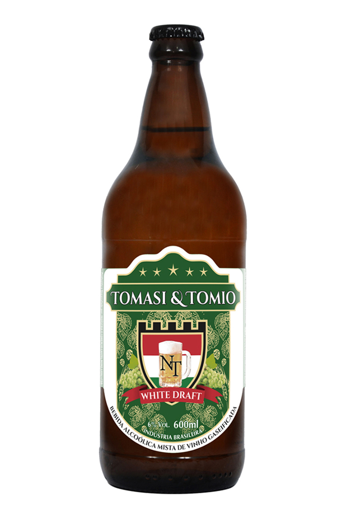 CHOPP DE VINHO BRANCO TOMASI & TOMIO 600 ML