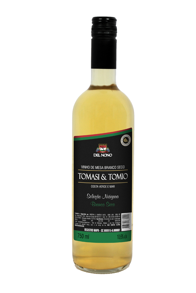 Vinho de Mesa Branco Seco Tomasi & Tomio 750 ml