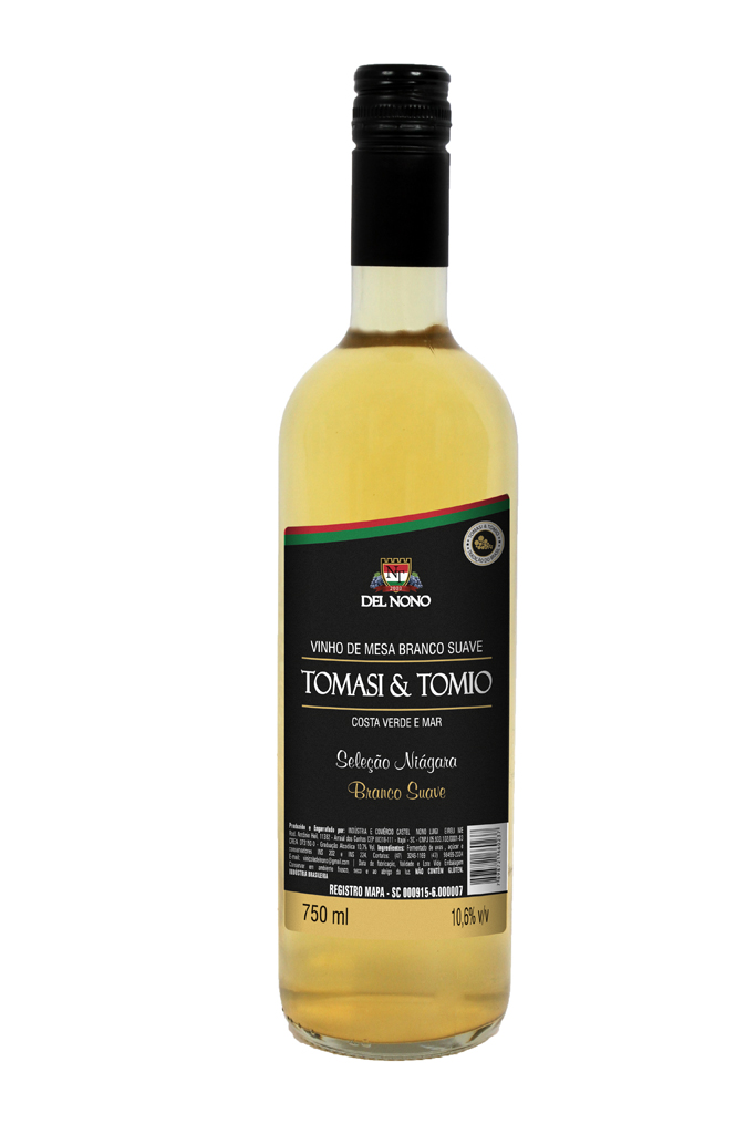 Vinho de Mesa Branco Suave Tomasi & Tomio 750 ml
