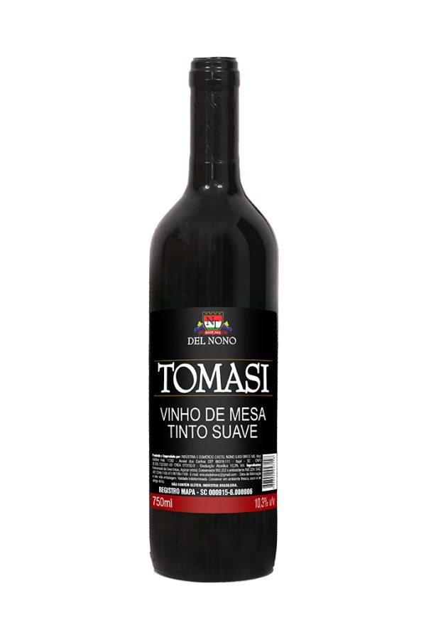 Vinho de Mesa Tinto Suave Del Nono Tomasi 750 ml