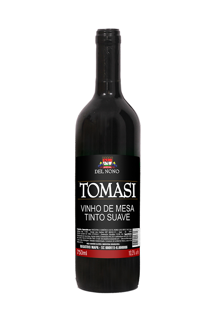 Vinho de Mesa Tinto Suave Del Nono Tomasi 750 ml
