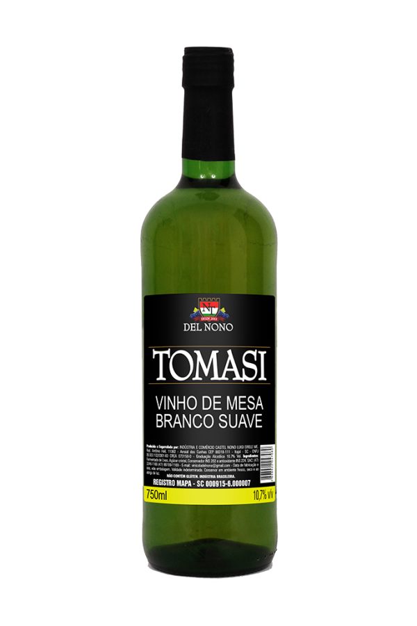 Vinho de Mesa Branco Suave Del Nono Tomasi 750 ml