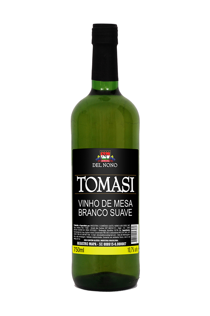 Vinho de Mesa Branco Suave Del Nono Tomasi 750 ml