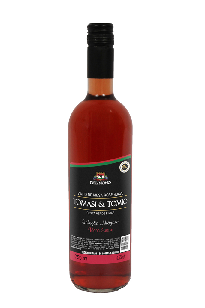 Vinho de Mesa Rosado Suave Tomasi & Tomio 750 ml