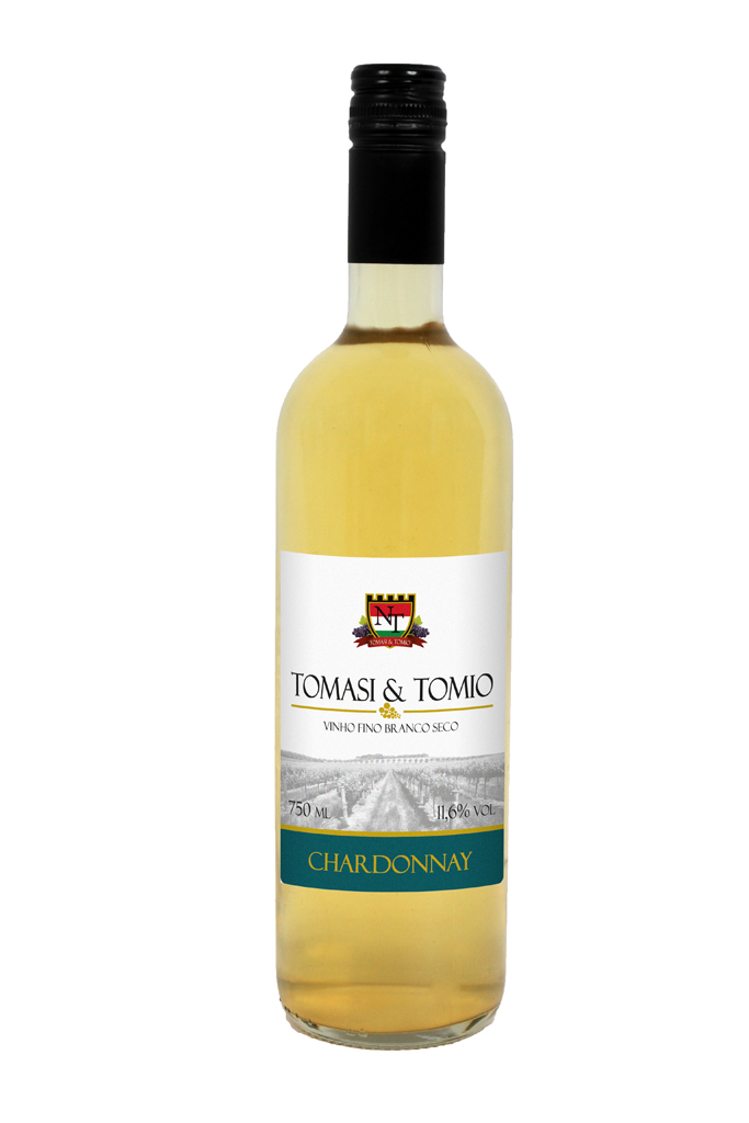 Vinho Fino Branco Seco Chardonnay Tomasi & Tomio 750 ml