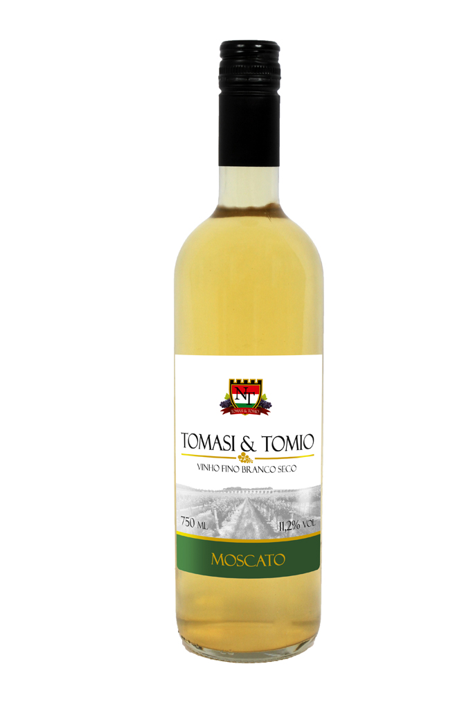 Vinho Fino Branco Seco Moscato Tomasi & Tomio 750 ml