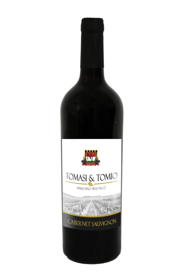 Vinho Fino Tinto Seco Cabernet Sauvignon Tomasi & Tomio 750 ml
