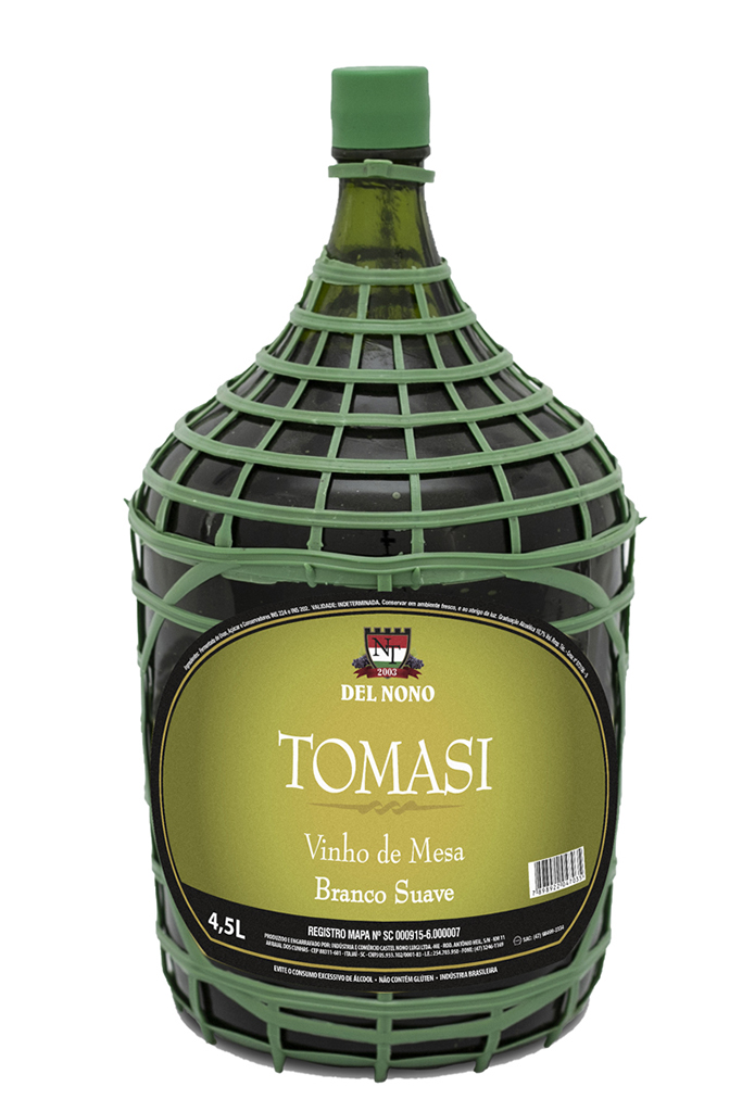 Vinho de Mesa Branco Suave Del Nono Tomasi 4,5 Litros