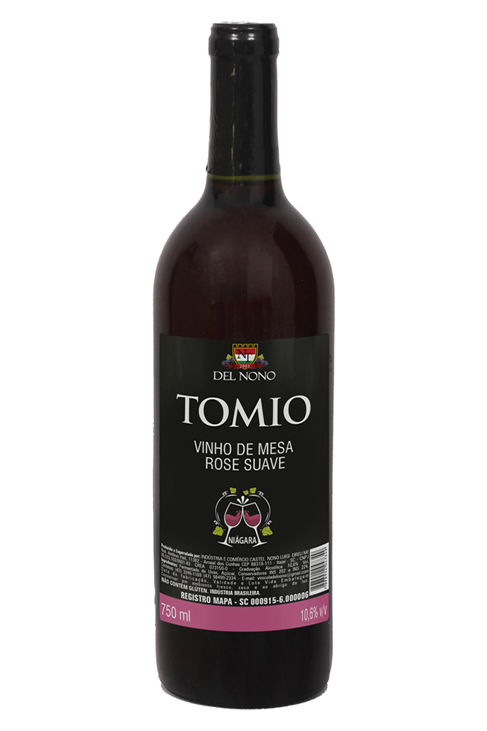 Vinho de Mesa Rosado Suave Del Nono Tomio 750 ml