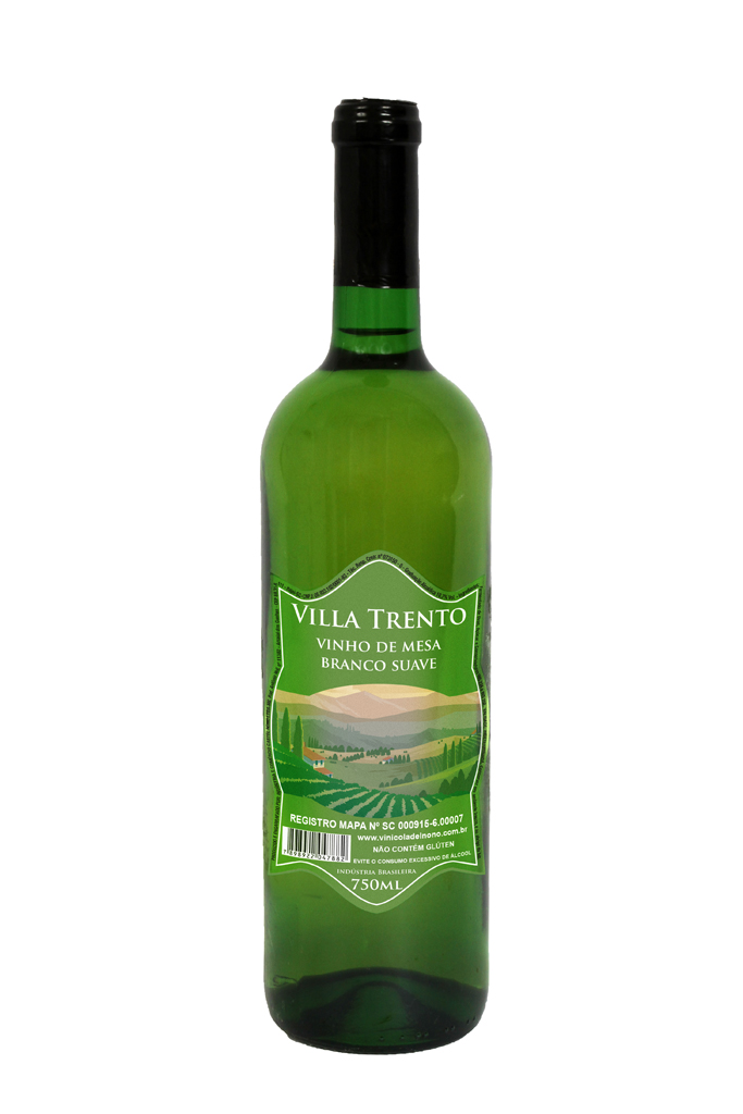 Vinho de Mesa Branco Suave Villa Trento 750 ml