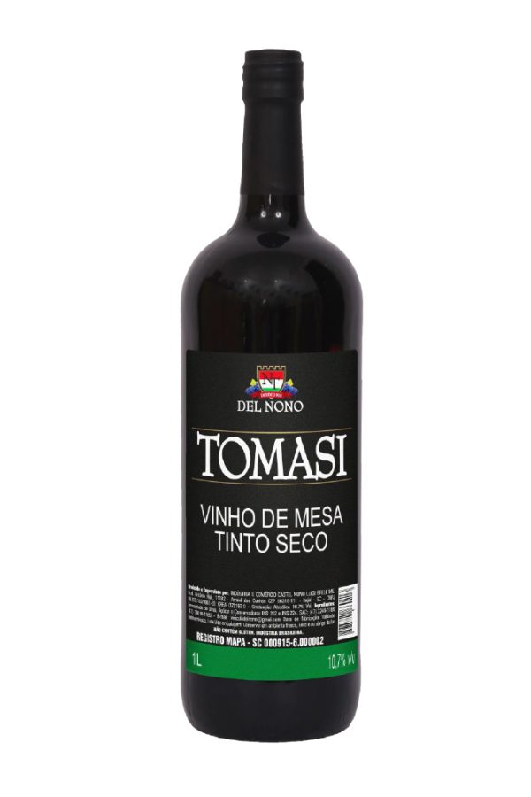 VINHO TINTO SECO NONO TOMASI 1 LITRO