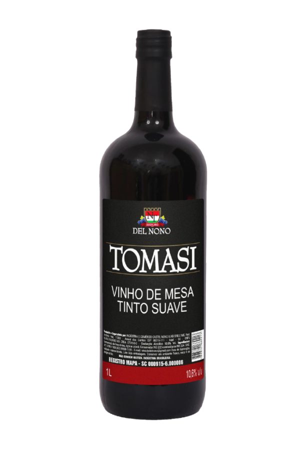 VINHO TINTO SUAVE NONO TOMASI 1 LITRO