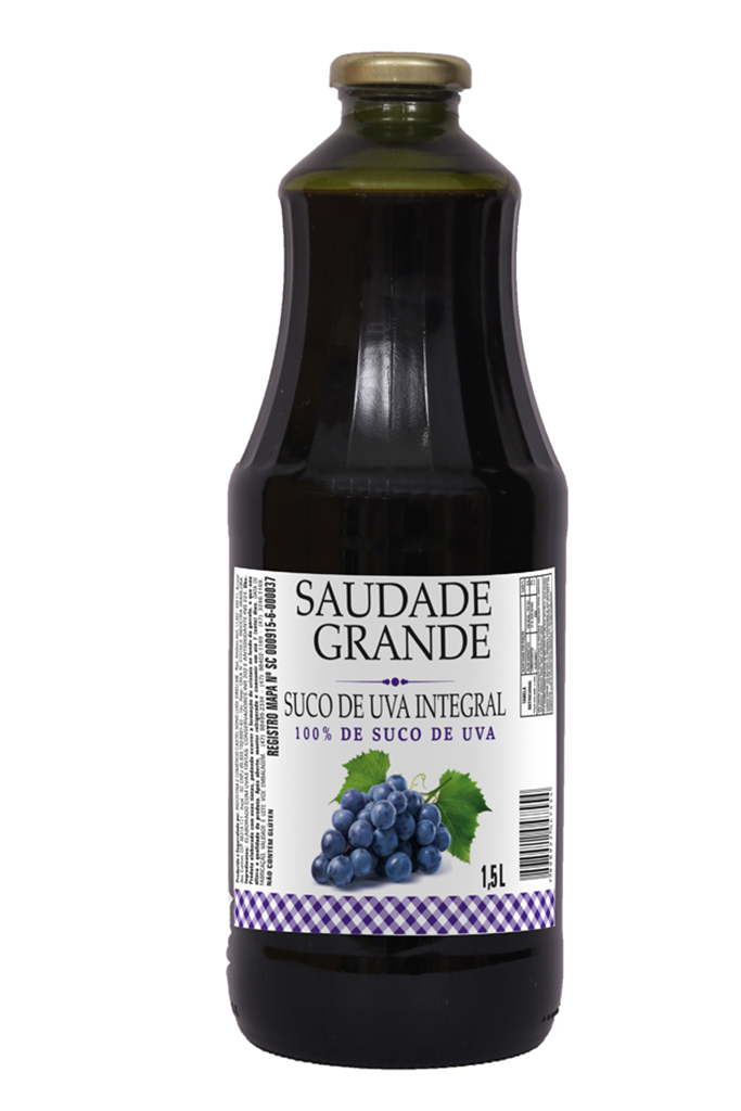 Suco de Uva Tinto Integral 1,5L Saudade Grande