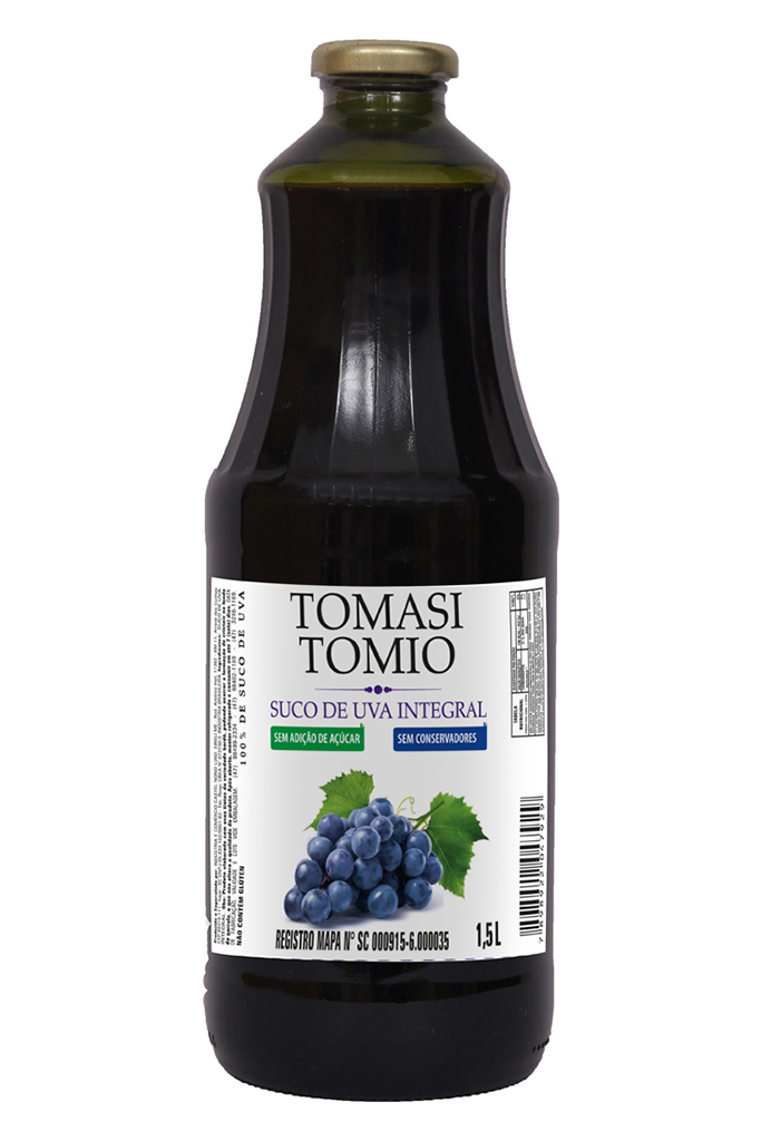 Suco de Uva Tinto Integral 1,5L Tomasi & Tomio